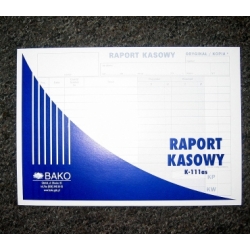 Raport Kasowy A5